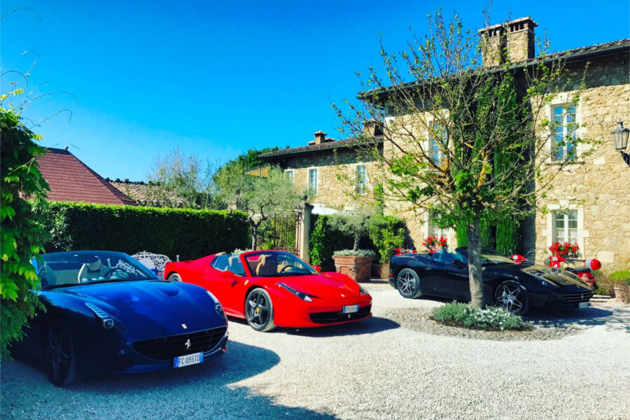 Bespoke Ferrari Tours in Tuscany